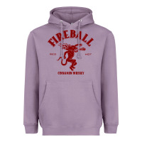 Lavender vintag fireball   whisky Heavyweight Hoodie - linhVisuals