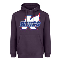 Plum Kalamazoo ice hockey Heavyweight Hoodie - linhVisuals