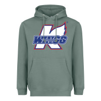 Sage Kalamazoo ice hockey Heavyweight Hoodie - linhVisuals