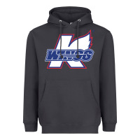 Smoke Kalamazoo ice hockey Heavyweight Hoodie - linhVisuals