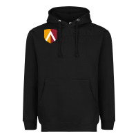 Black austin, college Heavyweight Hoodie - linhVisuals