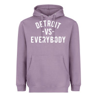 Lavender det roit vs everybody Heavyweight Hoodie - linhVisuals