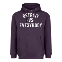 Det Roit Vs Everybody Heavyweight Hoodie | Teevron