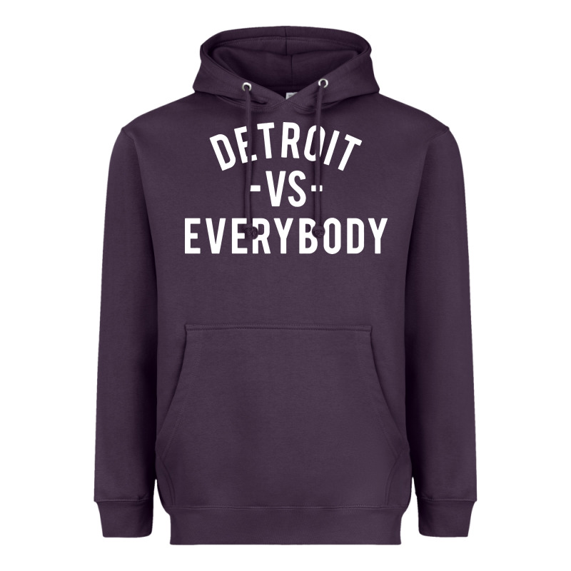 Det Roit Vs Everybody Heavyweight Hoodie by linhVisuals | Teevron