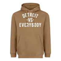 Toasted Coconut det roit vs everybody Heavyweight Hoodie - linhVisuals