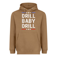 Toasted Coconut drill baby drill t shirt support usa energy independence t shirt Heavyweight Hoodie - linhVisuals