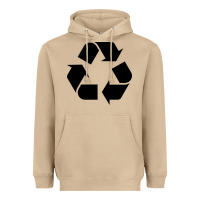 Mushroom Recycle Heavyweight Hoodie - linhVisuals