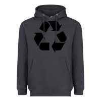 Smoke Recycle Heavyweight Hoodie - linhVisuals