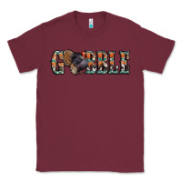 Burgundy gobble thanksgiving turkey Classic Tee - Jasminsmagicworld