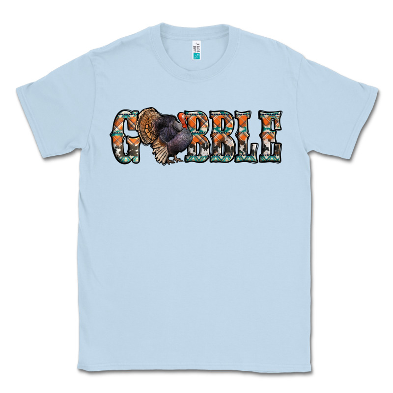 Gobble Thanksgiving Turkey Classic Tee by Jasminsmagicworld | Teevron