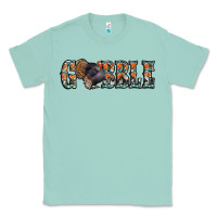 Seafoam gobble thanksgiving turkey Classic Tee - Jasminsmagicworld
