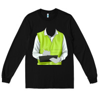 Black border collie engineer Long Sleeve Tee - RanaPortraitStore
