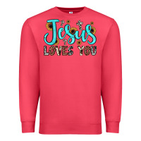 Cardinal jesus loves you Premium Sweatshirt - JahusDesignShop
