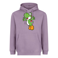 Lavender yoshi Heavyweight Hoodie - linhVisuals