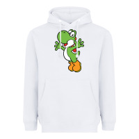 White yoshi Heavyweight Hoodie - linhVisuals