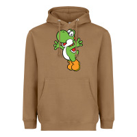 Toasted Coconut yoshi Heavyweight Hoodie - linhVisuals