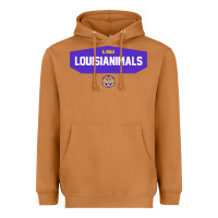 Meerkat LSU Louisianimals Heavyweight Hoodie - linhVisuals
