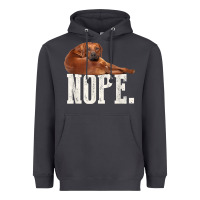 Smoke nope lazy rhodesian ridgeback t shirt dog lover gift tee Heavyweight Hoodie - linhVisuals