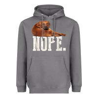 Storm nope lazy rhodesian ridgeback t shirt dog lover gift tee Heavyweight Hoodie - linhVisuals
