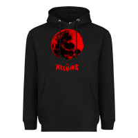 Black Melvins Heavyweight Hoodie - linhVisuals