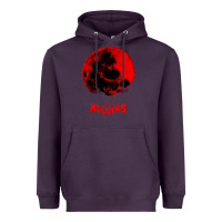 Plum Melvins Heavyweight Hoodie - linhVisuals