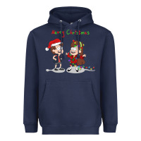 Navy gravity falls merry christmas amino Heavyweight Hoodie - linhVisuals