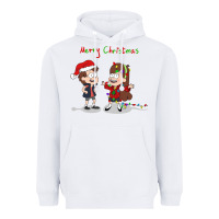 White gravity falls merry christmas amino Heavyweight Hoodie - linhVisuals