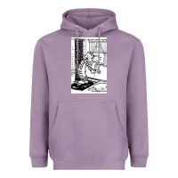 Lavender calvin Heavyweight Hoodie - linhVisuals