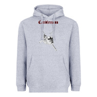 Heather Grey candlemass Heavyweight Hoodie - linhVisuals