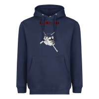 Navy candlemass Heavyweight Hoodie - linhVisuals