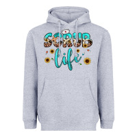 Heather Grey scrub life Heavyweight Hoodie - JahusDesignShop