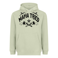 Matcha mama tried guns Heavyweight Hoodie - linhVisuals