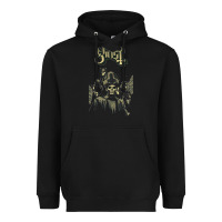 Black ghost new Heavyweight Hoodie - linhVisuals