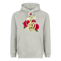 Moon Dust motionless in white Heavyweight Hoodie - linhVisuals