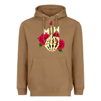 Toasted Coconut motionless in white Heavyweight Hoodie - linhVisuals