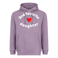Lavender funny 2nd second child   daughter for 2nd favorite kid sweatshirt Heavyweight Hoodie - linhVisuals