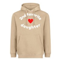 Mushroom funny 2nd second child   daughter for 2nd favorite kid sweatshirt Heavyweight Hoodie - linhVisuals