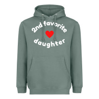 Sage funny 2nd second child   daughter for 2nd favorite kid sweatshirt Heavyweight Hoodie - linhVisuals