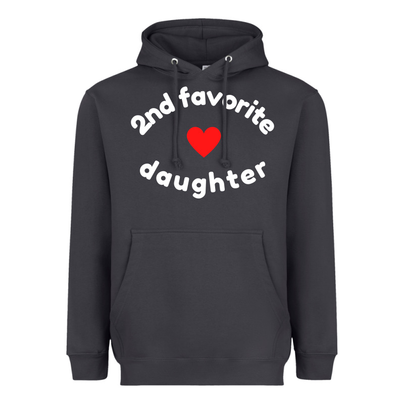 Funny 2nd Second Child   Daughter For 2nd Favorite Kid Sweatshirt Heavyweight Hoodie by linhVisuals | Teevron