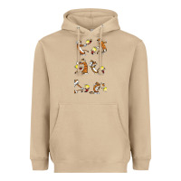 Mushroom calvin Heavyweight Hoodie - linhVisuals