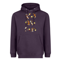 Plum calvin Heavyweight Hoodie - linhVisuals