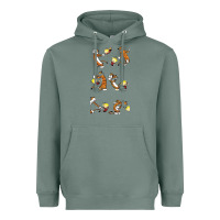 Sage calvin Heavyweight Hoodie - linhVisuals