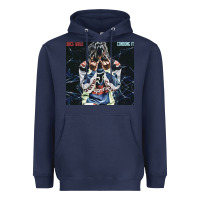 Navy Juice shy Heavyweight Hoodie - linhVisuals