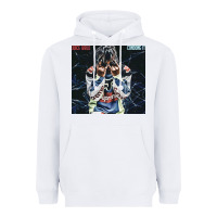 White Juice shy Heavyweight Hoodie - linhVisuals