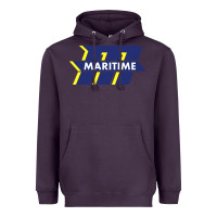 Plum massachusetts maritime academy Heavyweight Hoodie - linhVisuals