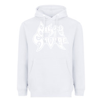 White nasty savage 85 thrash metal Heavyweight Hoodie - linhVisuals