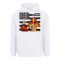 White hakonia matatonia   simba Heavyweight Hoodie - linhVisuals