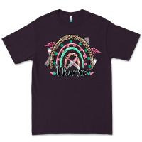 Plum nurse rainbow Premium Tee - CowGirlArtShop