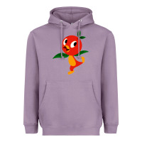 Lavender orange bird Heavyweight Hoodie - linhVisuals