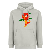 Moon Dust orange bird Heavyweight Hoodie - linhVisuals